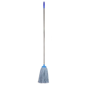 Mopa de Hilo de Algodón Desmontable de 450g con Mango de Acero Inoxidable para <span class=keywords><strong>Limpieza</strong></span> de Pisos del Hogar - Product Image 1