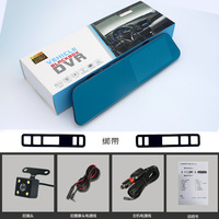 Cámara de Retroceso con Pantalla Táctil de 5 Pulgadas, Doble Lente HD 1080p, Ángulo de Visión de 170°, Grabación en Bucle, Monitoreo de Estacionamiento, Compatible con OLIVER