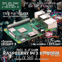 Placa de Desarrollo Raspberry Pi 3 Modelo B+ con CPU Cortex-A53 de Cuatro Núcleos a 1.4GHz y 64 bits