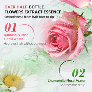Shampoo réparateur au caviar biologique végétalien à marque privée, enrichi en acides aminés et anti-frisottis, sans silicone, pour cheveux abîmés - Product Image 6