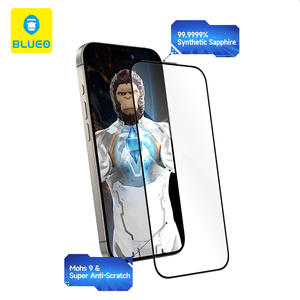 <span class=keywords><strong>Protector</strong></span> de Pantalla <span class=keywords><strong>BLUEO</strong></span> Sapphire, 9 Mohs, Impresión de Seda, para la Serie iPhone - Product Image 2