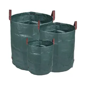 방수 재활용 가정 마당 튼튼한 플라스틱 도매 수직 묘목 분재 컨테이너 막대기와 정원 잎 가방
