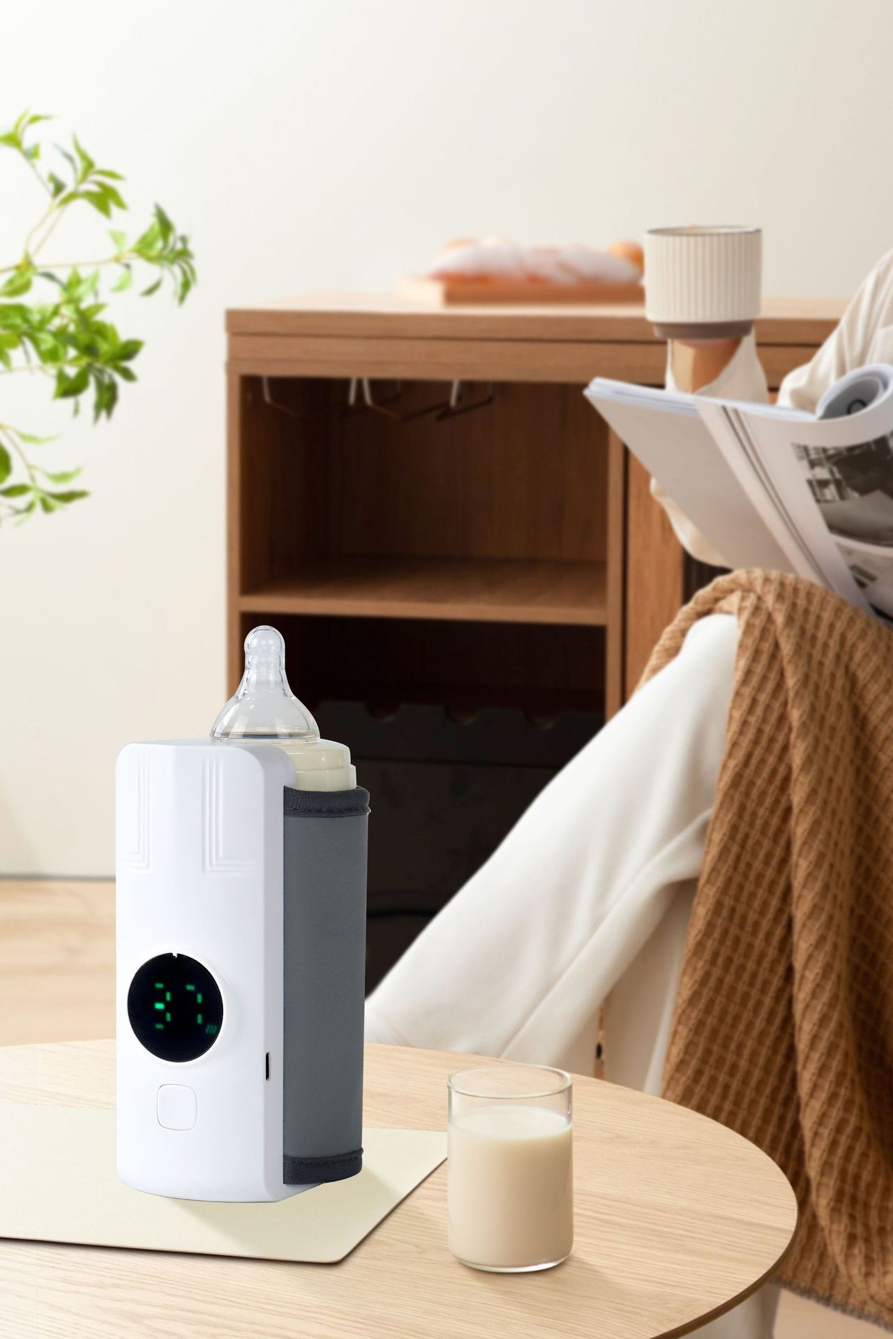 USB Rechargeable Portable Fast Baby Bottle & Milk Warmer - View 5