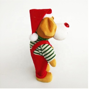 Giocattoli di Peluche Natalizi <span class=keywords><strong>Cani</strong></span> Danzanti e Cantanti Giocattoli Elettrici Animali Imbottiti <span class=keywords><strong>per</strong></span> <span class=keywords><strong>Bambini</strong></span> - Product Image 2