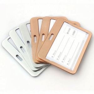 Porta Tarjetas de Identificación y Porta Credenciales de Aleación de Aluminio de Alta Calidad para Uso Comercial - Product Image 1