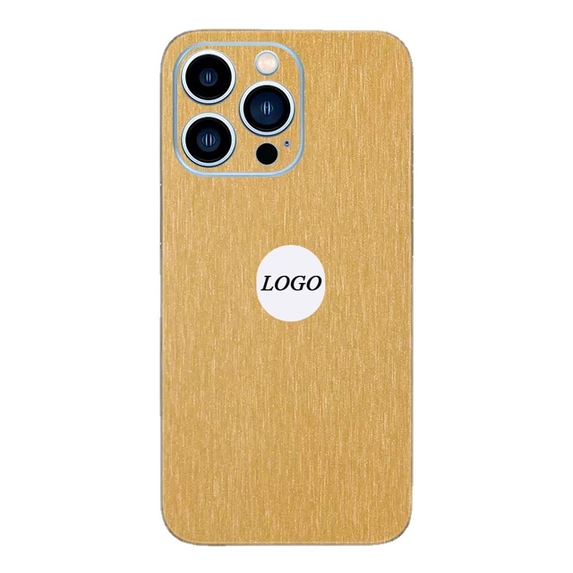 Full Cover Back Skin Custom 3D PVC Adhesive Wrap Sticker for iPhone 15 Plus 15 Pro Max