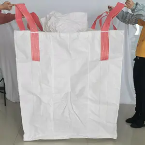 1 2 Tấn Sắn Tinh Bột Cát Lớn Poly Silage Big Plastic Jumbo Ton Bag Sack Polypropylene Pp Xả Dỡ Hệ Thống