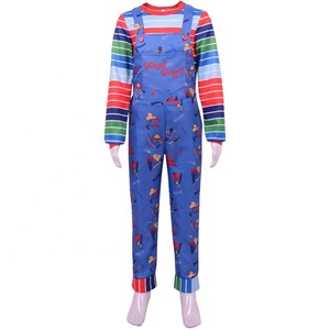 Nouveaux designs 2026 : Costume d'Halloween pour hommes, déguisement Chucky de Child's Play pour adultes et enfants - Product Image 1