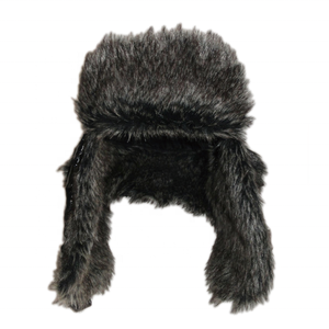 Custom Arrived <strong>Winter</strong> Snow <strong>Hat</strong> Lei Feng Plush Cap Russian Style Faux Fur <strong>Hats</strong> With <strong>Earflaps</strong> for Outdoor Sport - Product Image 4