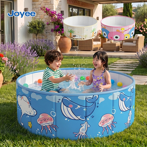 <span class=keywords><strong>Piscina</strong></span> Plegable para Niños JOYEE, <span class=keywords><strong>Piscina</strong></span> de Plástico <span class=keywords><strong>Duro</strong></span> Plegable y Portátil para Niños - Product Image 2