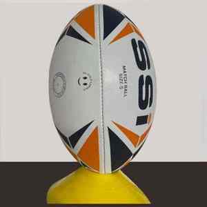 Ballon de rugby d'entraînement et de match, matériau durable avec une excellente adhérence, adapté aux clubs scolaires et aux sports de plein air - Product Image 2