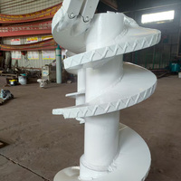Tarière de précision FAE avec dents remplaçables pour l'échantillonnage géotechnique des couches de sol et de roche