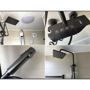 China lujo portátil al aire libre baños moderno diseño de acero para Camping caravana uso como casa-estilo inodoro móvil - Product Image 5
