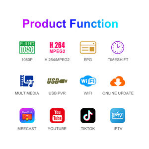 Récepteur <span class=keywords><strong>TV</strong></span> numérique MeeCast H.264 DVB-T2 FTA 1080P Décodeur MPEG4 DVBT2 Décodeur terrestre GX6705 Récepteur numérique DVB-T2 - Product Image 3