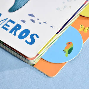 Libro Infantil Personalizado con Temática de Animales Marinos, Interactivo, de Cartón y Cartón Dúplex, OEM, <span class=keywords><strong>Novela</strong></span> de Lectura en Inglés para Niños - Product Image 5
