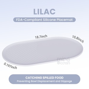 Tapis d'alimentation antidérapant en silicone pour animaux de compagnie, conçu pour attraper les déversements, empêche les restes de nourriture de tomber au sol, facile <span class=keywords><strong>à</strong></span> nettoyer, faible MOQ - Product Image 3