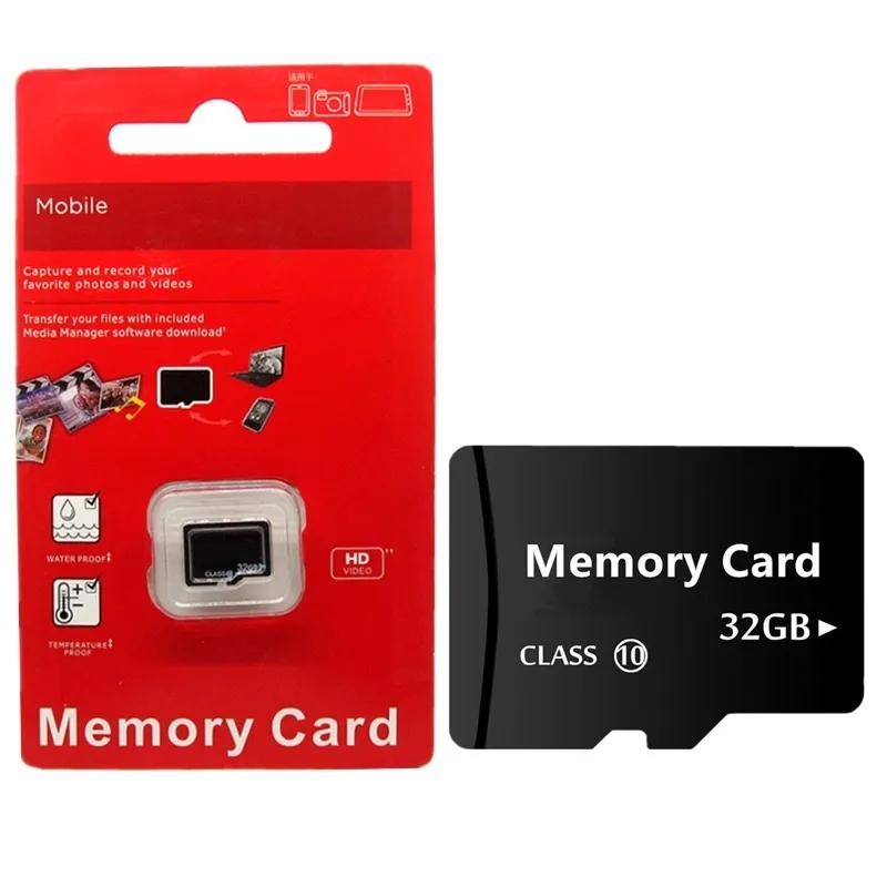 ราคาถูก Memorias SD 1tb การ์ดหน่วยความจํา 128 GB หน่วยความจํา Sd การ์ด 64GB 32 GB 16GB 8GB สําหรับ MP4 กล้อง tachograph Tarjeta SD Tf การ์ด 128 GB