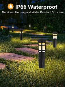 Lampadaire solaire LED d'extérieur en aluminium pour aménagement paysager, de haute qualité, moderne, à induction, étanche IP65, vente en gros - Product Image 6