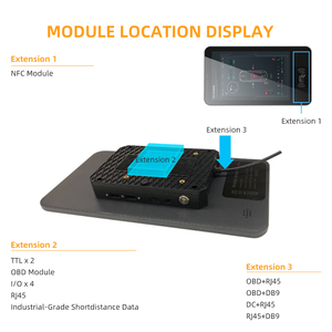 Para HUGEROCK K80 <span class=keywords><strong>Tablet</strong></span> PC Industrial todo en uno Android 1000NITs impermeable Octa <span class=keywords><strong>Core</strong></span> <span class=keywords><strong>Dual</strong></span> WiFi codificador de montaje en vehículo 6GB - Product Image 4