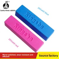 Cire de polissage en acier inoxydable Jingshiba pour marbre, verre, jade - Polissage, lustrage, meulage et élimination de la rouille - Finition miroir brillante