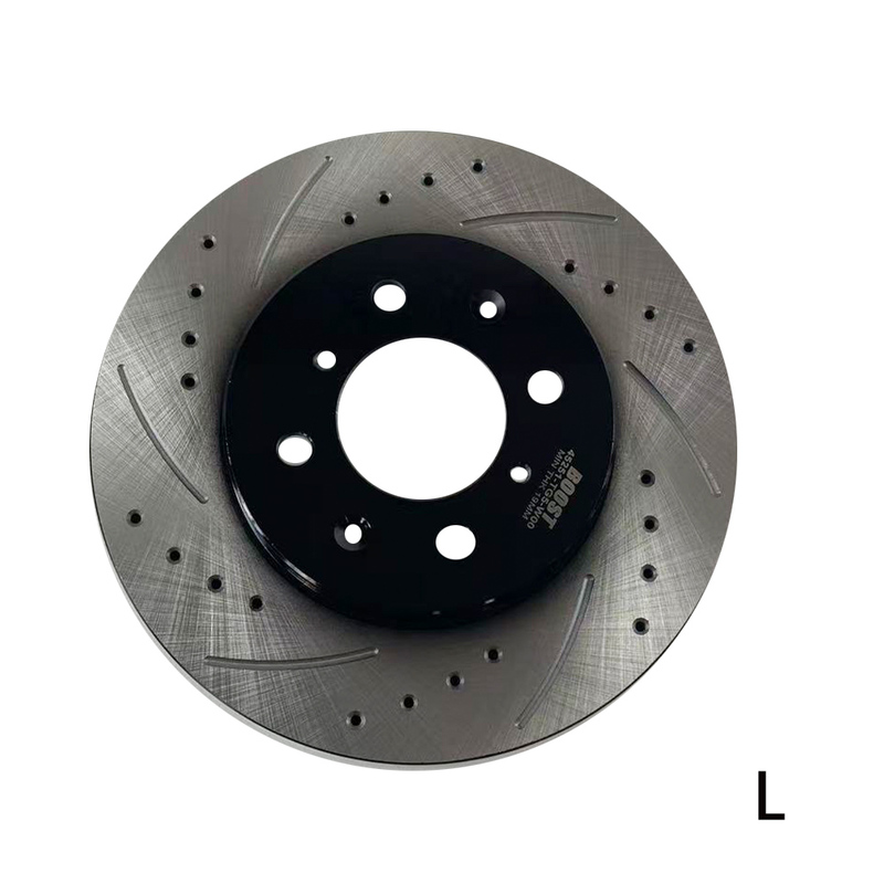 Front High Performance Drilled Slotted Brake