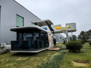 2025 Nueva Casa de cápsula ecológica S3 de alta calidad, <span class=keywords><strong>Camper</strong></span> de cápsula espacial de lujo con contenedor de acero para hoteles y dormitorios - Product Image 2