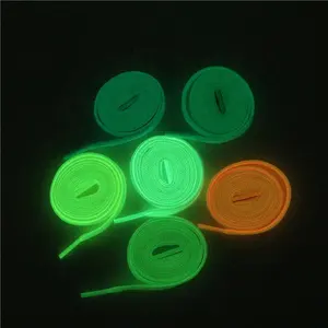 Amaizon-cordones luminosos para zapatillas deportivas, cordones de lona para calzado deportivo, fluorescente, brillante en la oscuridad, para fiesta