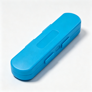 Stylo d'injection en plastique portable en gros, couleurs bleu/noir - Product Image 2