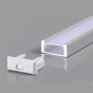 Armoire Led Bande Lumineuse Intégrée 3500k Fente De Lampe Dissimulée En Alliage D'aluminium En Forme De U Led Bande Lumière Profil En Aluminium