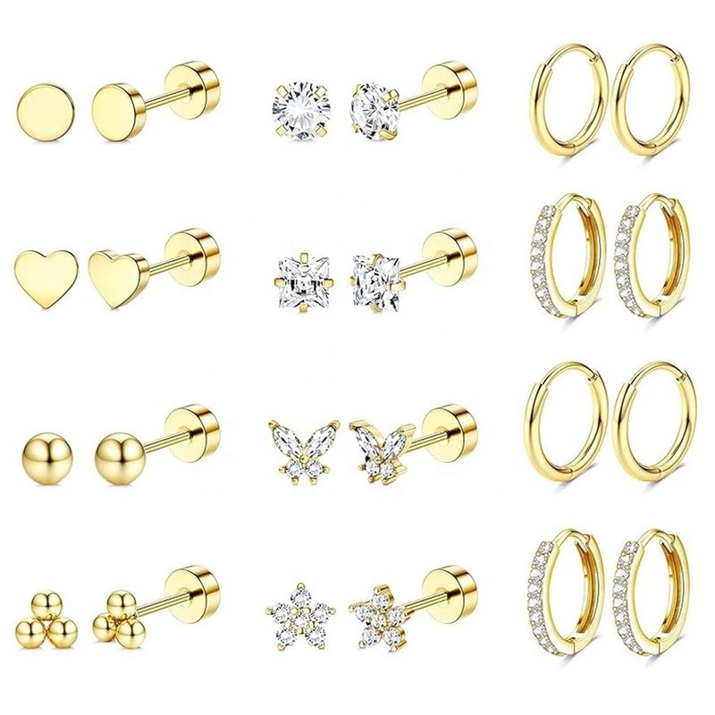Best selling Fashion Piercing Jewelry 18K