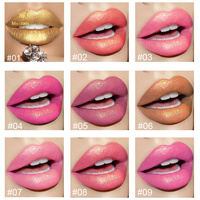 Marque privée personnalisée OEM ODM haute teneur en pigments rouge à lèvres végétalien longue durée maquillage mat imperméable avec logo
