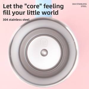 Nuova Borraccia Termica Gigante di Alto Valore in Acciaio Inox con Manico Portatile e Simpatico Design a Cartoni Animati per Viaggio - Product Image 2