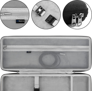 Tùy chỉnh lưu trữ dây kéo bảo vệ cứng mang EVA công cụ trường hợp cho cơ khí Bàn phím chơi game EVA Bàn phím Túi - Product Image 6