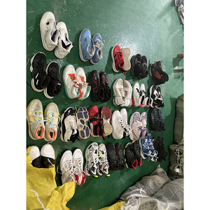 Chaussures de sport mixtes synthétiques respirantes d'occasion de marque originale pour hommes, style basketball, vente en gros en vrac - Product Image 4