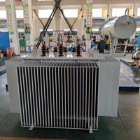 Transformador de Distribución Trifásico Sumergido en Aceite de 3000KVA con Tanque de Conservación de Aceite, 220V 35KV, Grupo Vectorial Dyn11, Enfriamiento ONAN, IEC