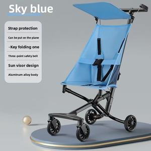 Cochecito de Bebé Ligero y Plegable, Herramienta de Paseo Ultra Portátil para Niños Sentados o Empujados Cómodamente - Product Image 5