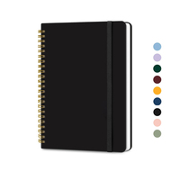 NUOXIN Vente en gros Journal à spirale doublé Cahier A5 à couverture rigide pour cadeau scolaire Dessin