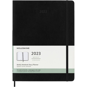 Agenda Promozionale Moleskine 12 Mesi Formato XL con Copertina Morbida e Sistema Blocco Note Modello 107755-1 - Product Image 1
