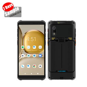 4GB RAM + 64GB ROM không thấm nước Máy quét mã vạch máy tính di động PDA có thể tháo rời pin lithium - Product Image 1