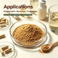 Approvisionnement direct usine : Poudre d'extrait de xanthohumol 5 % naturel, matière première de Humulus Lupulus pour la formule de cosmétiques et d'aliments
