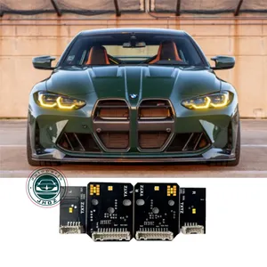 CSL lampu depan kuning lampu siang hari modul papan LED DRL untuk BMW G80 G82 kuning DRL G22 G26 2021 +