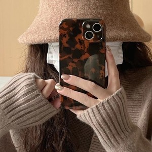 Tschick <span class=keywords><strong>tortue</strong></span> imprimé léopard motif ambre adapté pour iPhone 14 Pro Max 15 12 13 11 Pro étui de protection anti-chute - Product Image 5