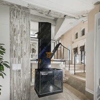 Nouvelle plateforme élévatrice automatique 1M, fauteuil monte-escalier à chaîne, en alliage d'aluminium, capacité de charge 350kg, pour hôtels et usines.