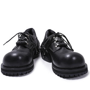 XZY Personnaliser Design Unisexe Mickey Head Derby Chaussures Design Original Trendy Cool Chaussures en cuir avec fermeture à lacets - Product Image 2