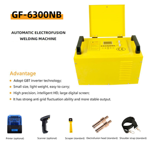 GF-6300 Size 20-500mm Automatic HDPE <strong>Electro</strong> <strong>Fusion</strong> Welding Machine Electrofusion PE Pipe Fitting <strong>Welder</strong> - Product Image 3