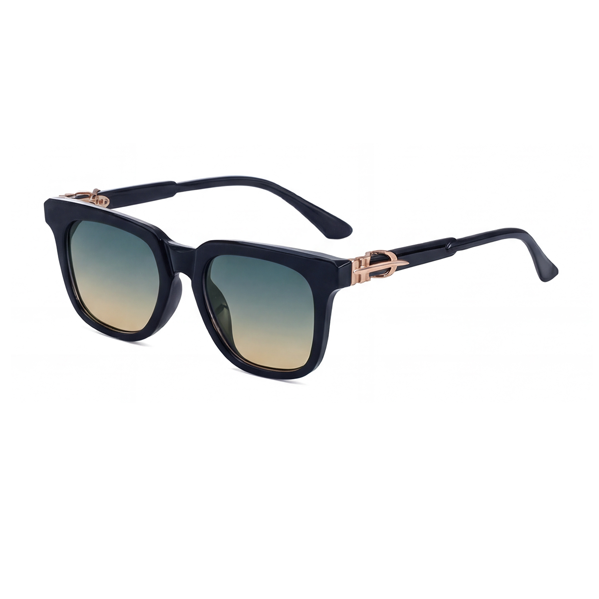 C3 Marco negro dorado verde amarillo