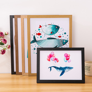 Cadre <span class=keywords><strong>photo</strong></span> en bois personnalisé de style simple et luxueux 10*15cm avec logo personnalisé, cadres en bois pour photos, décoration et affichage à domicile - Product Image 5