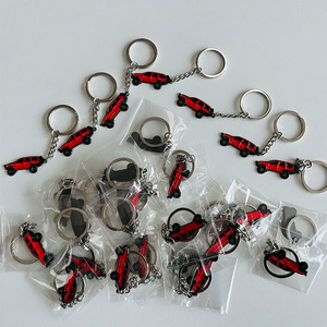 Wholesale Keyring Key Ring Custom Metal Car Keychains Key Chains for Car Shape Key Cars