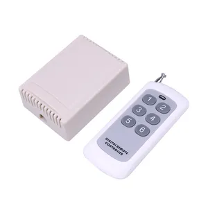 6 Channel DC RF Remote Control Switch 6 Lights On And Off