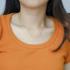 Star Pendant Necklace Stainless Steel Gold Color Five Pointed Stars Clavicle Chain Women Fashion Jewelry Gift - Product Image 2
